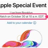 Appleイベントは10月30日の23時からって知ってた？【2018年10月秋】