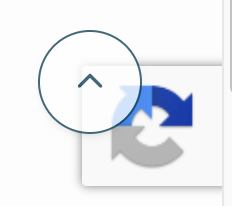 TOPへ戻るボタンとGoogleリキャプチャーが重なっている部分の画像イメージ
